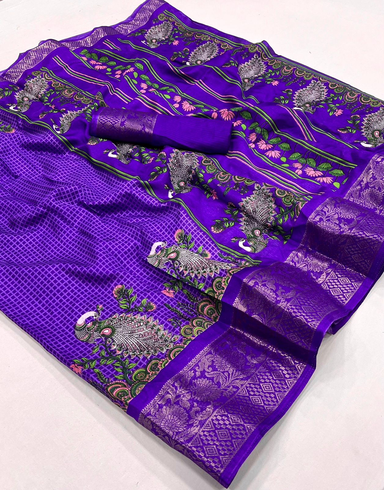 Wow Designer Non Catalog Dola Silk Sarees Wholesale Price In Surat